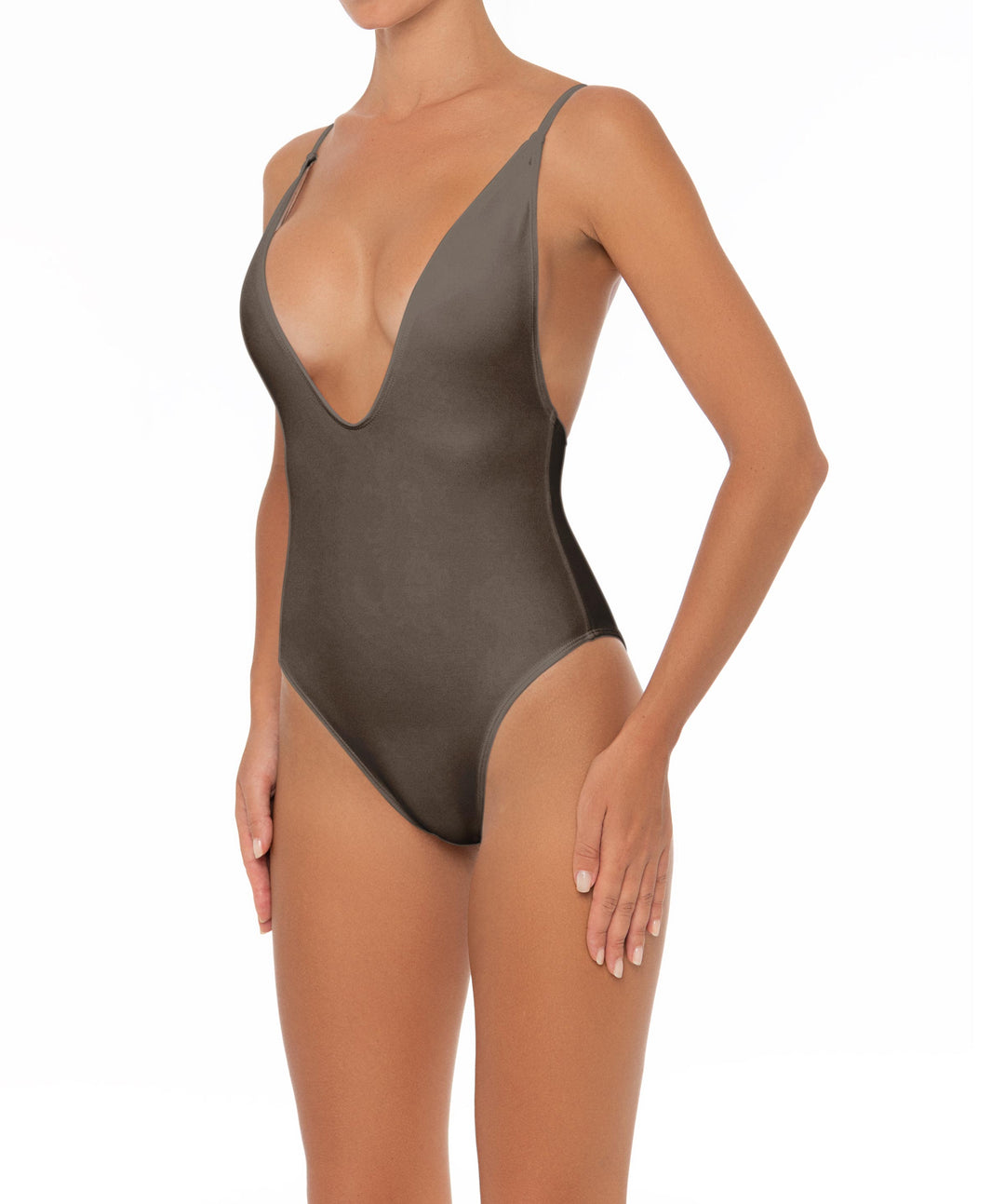 BSWS-S26 Low V-Neck One Piece