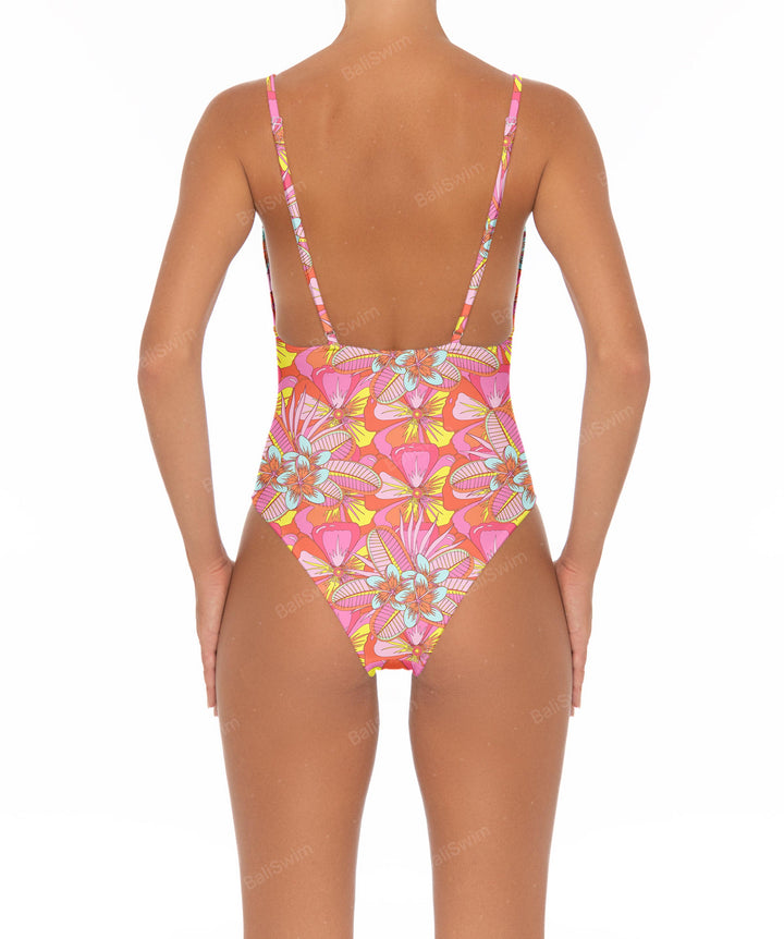 BSWS-S26 Low V-Neck One Piece