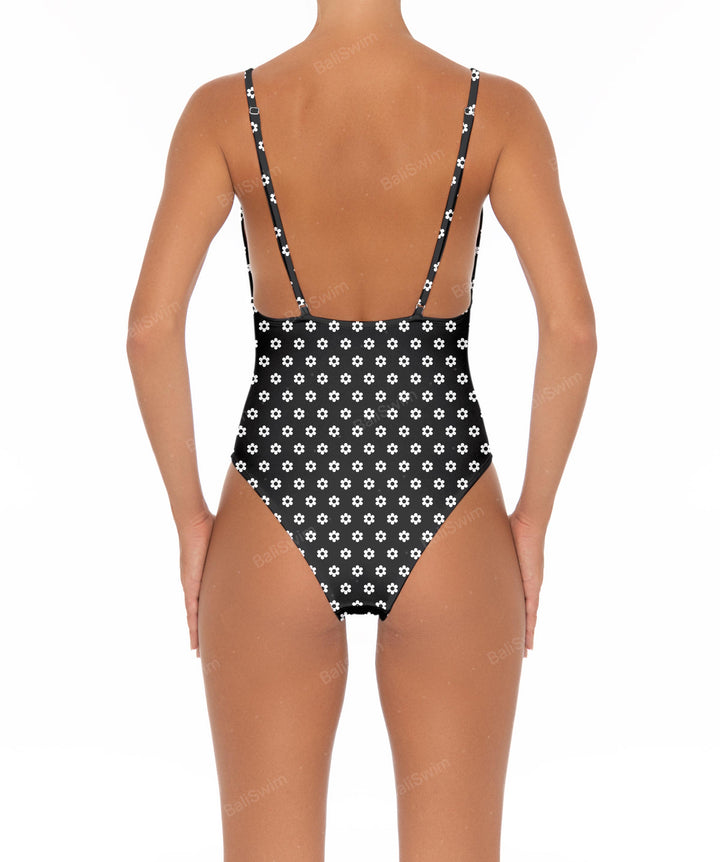 BSWS-S26 Low V-Neck One Piece