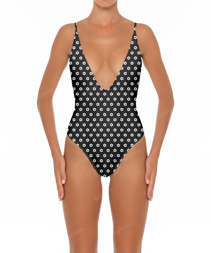 BSWS-S26 Low V-Neck One Piece