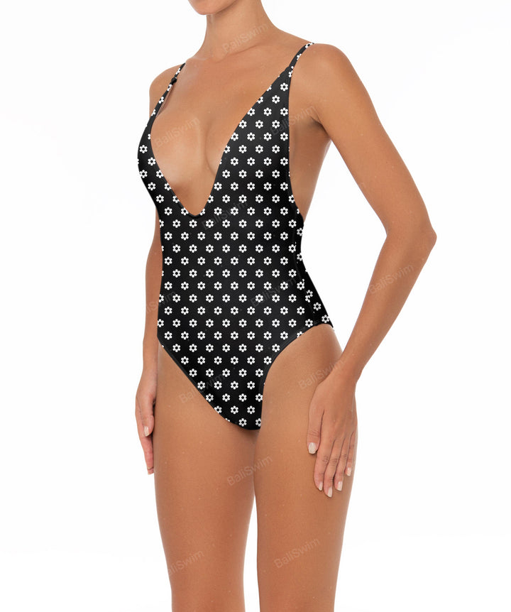 BSWS-S26 Low V-Neck One Piece
