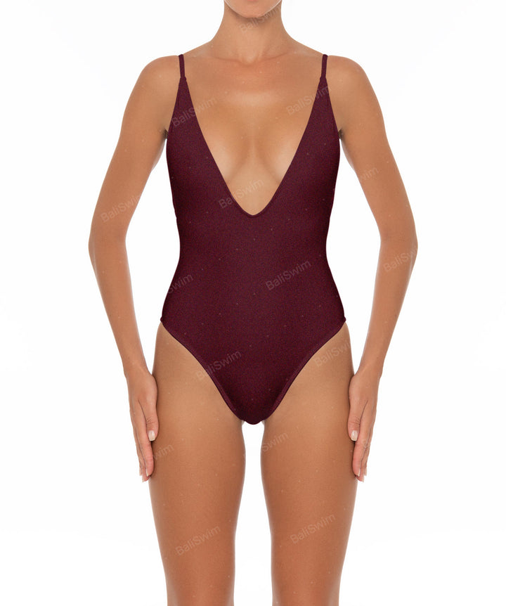 BSWS-S26 Low V-Neck One Piece