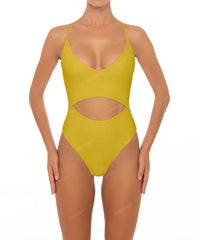 BSWS-S33 V-Neck Cut Out One Piece