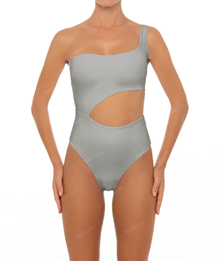 BSWS-S34 One Shoulder Swimsuit