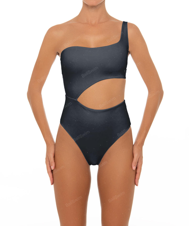 BSWS-S34 One Shoulder Swimsuit
