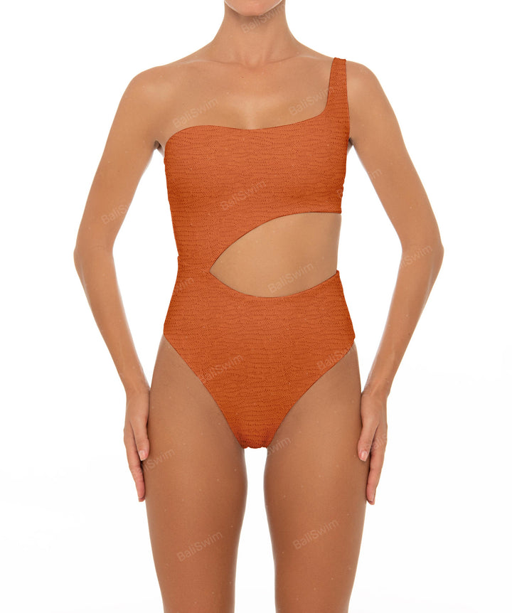 BSWS-S34 One Shoulder Swimsuit