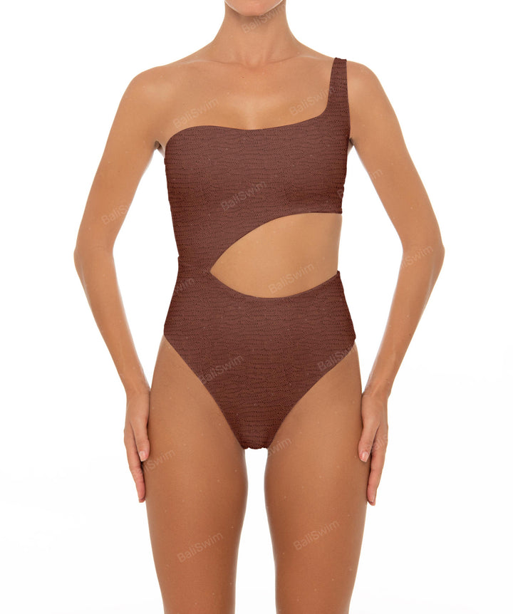 BSWS-S34 One Shoulder Swimsuit