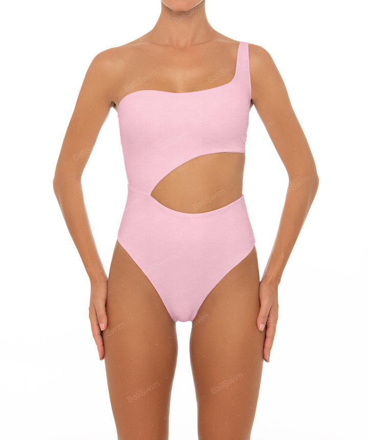 BSWS-S34 One Shoulder Swimsuit