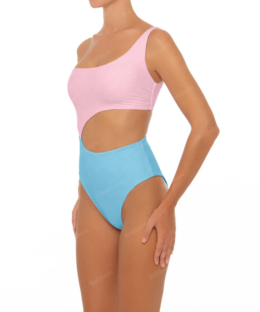 BSWS-S34 One Shoulder Swimsuit