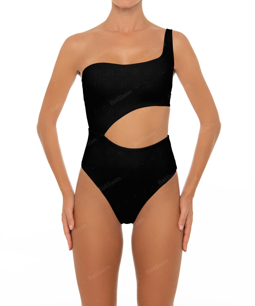 BSWS-S34 One Shoulder Swimsuit