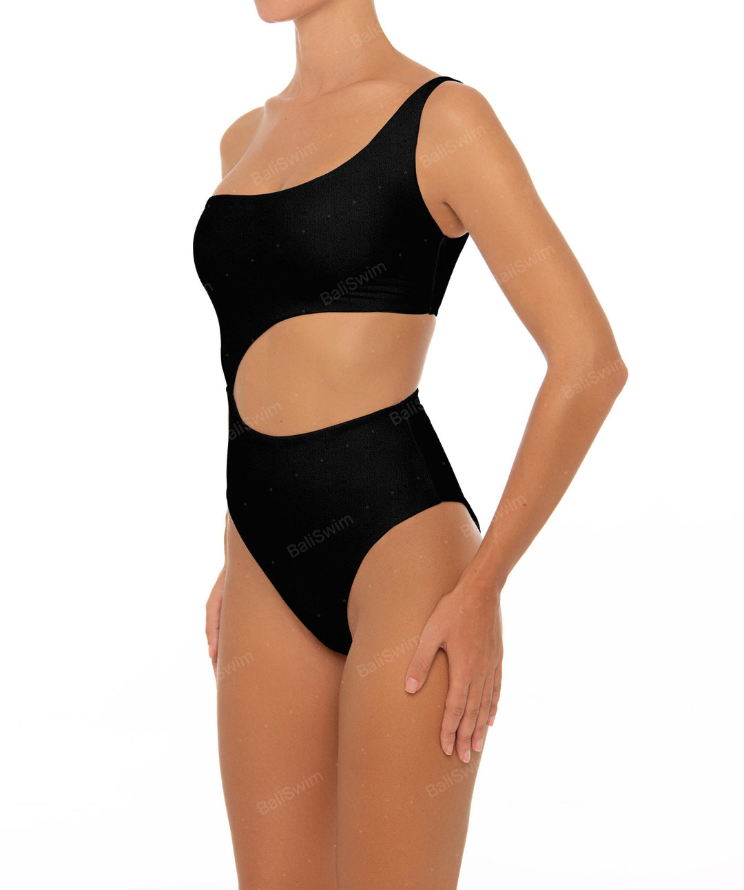 BSWS-S34 One Shoulder Swimsuit