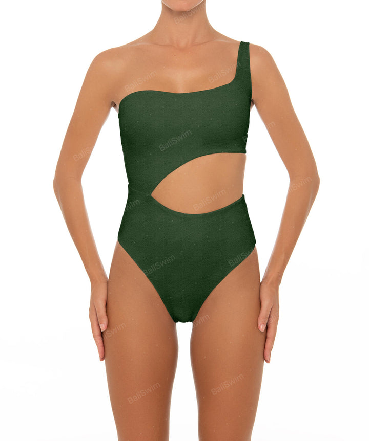 BSWS-S34 One Shoulder Swimsuit