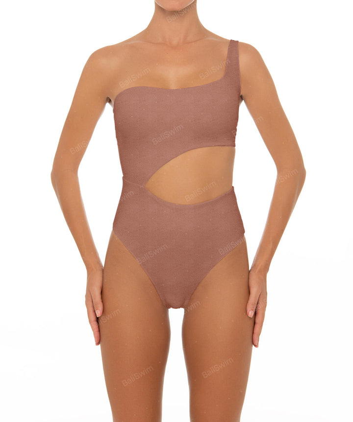 BSWS-S34 One Shoulder Swimsuit