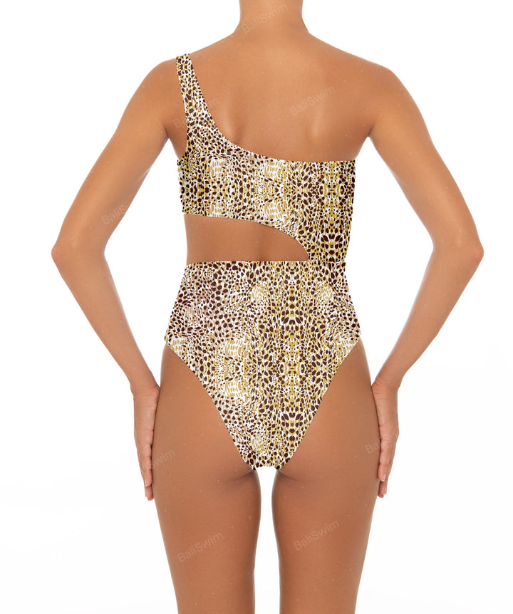 BSWS-S34 One Shoulder Swimsuit