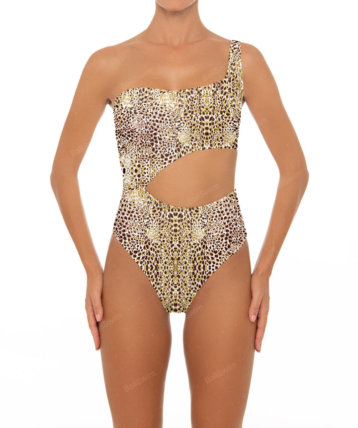 BSWS-S34 One Shoulder Swimsuit