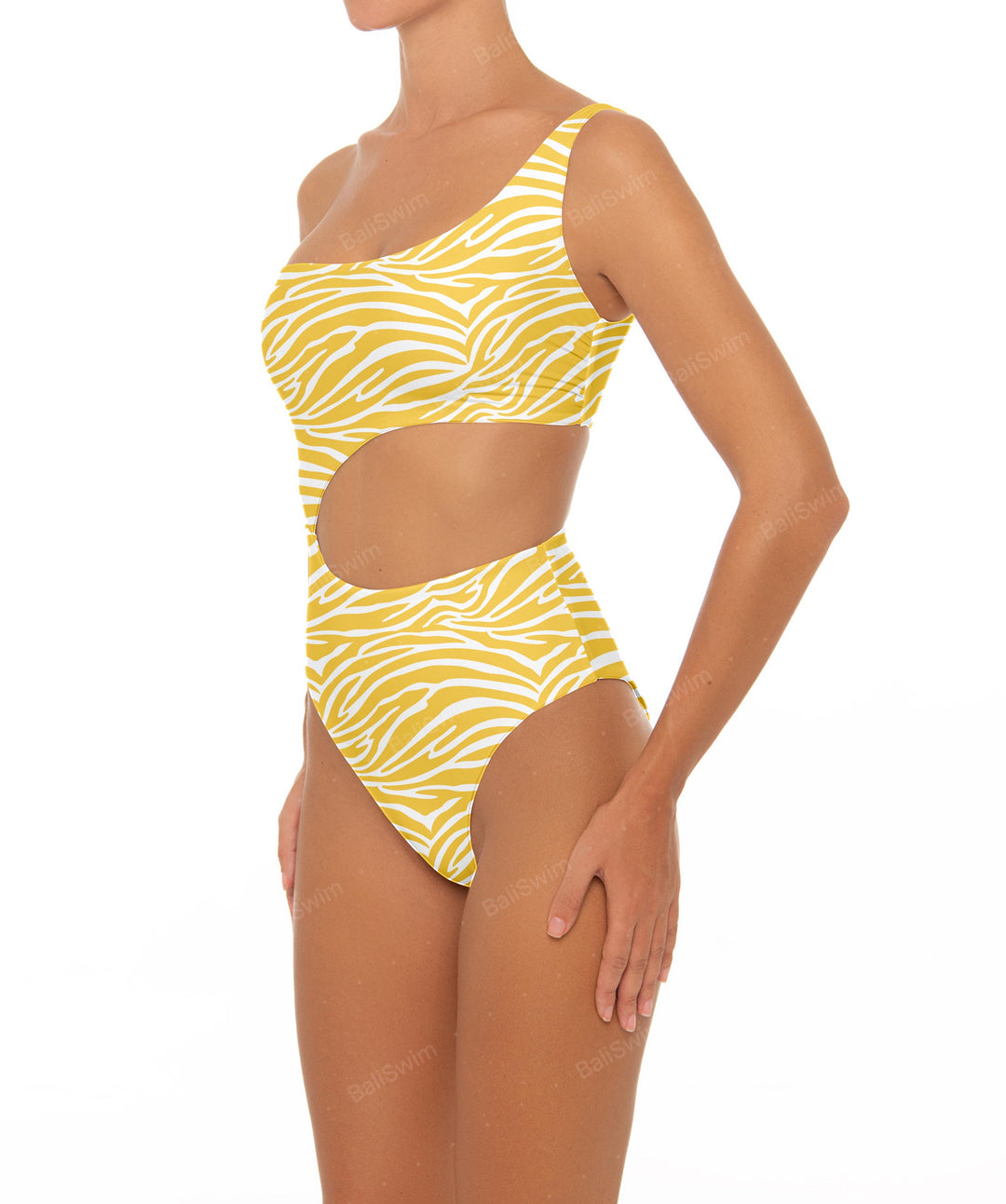 BSWS-S34 One Shoulder Swimsuit