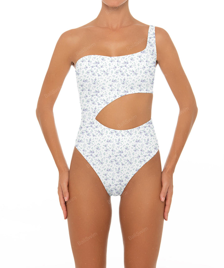 BSWS-S34 One Shoulder Swimsuit