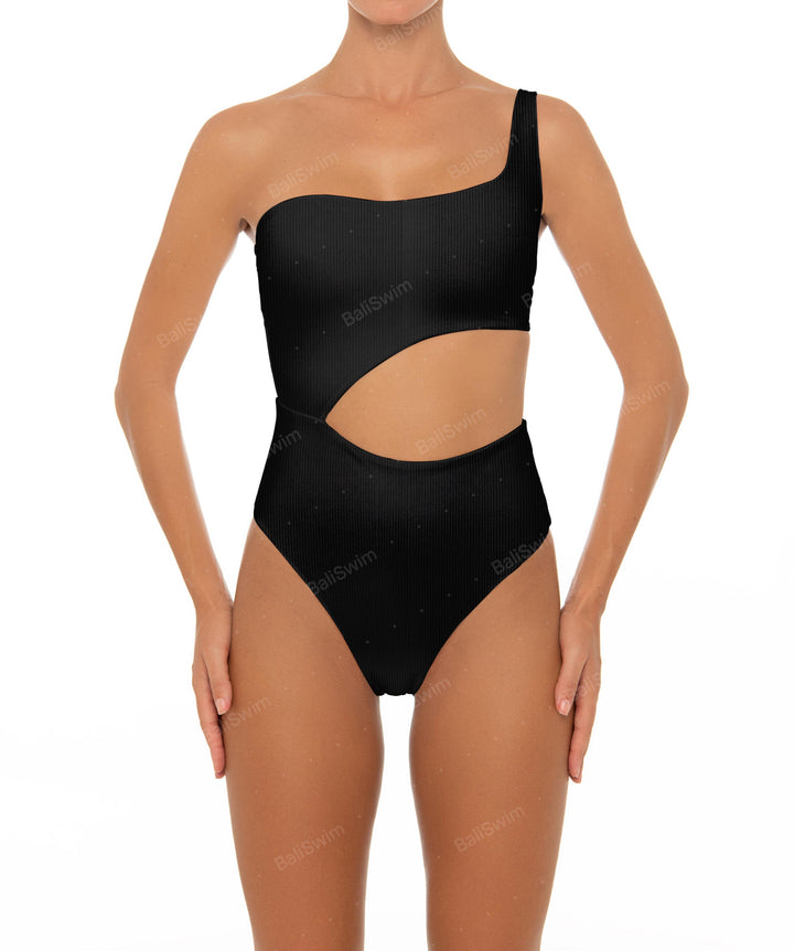 BSWS-S34 One Shoulder Swimsuit