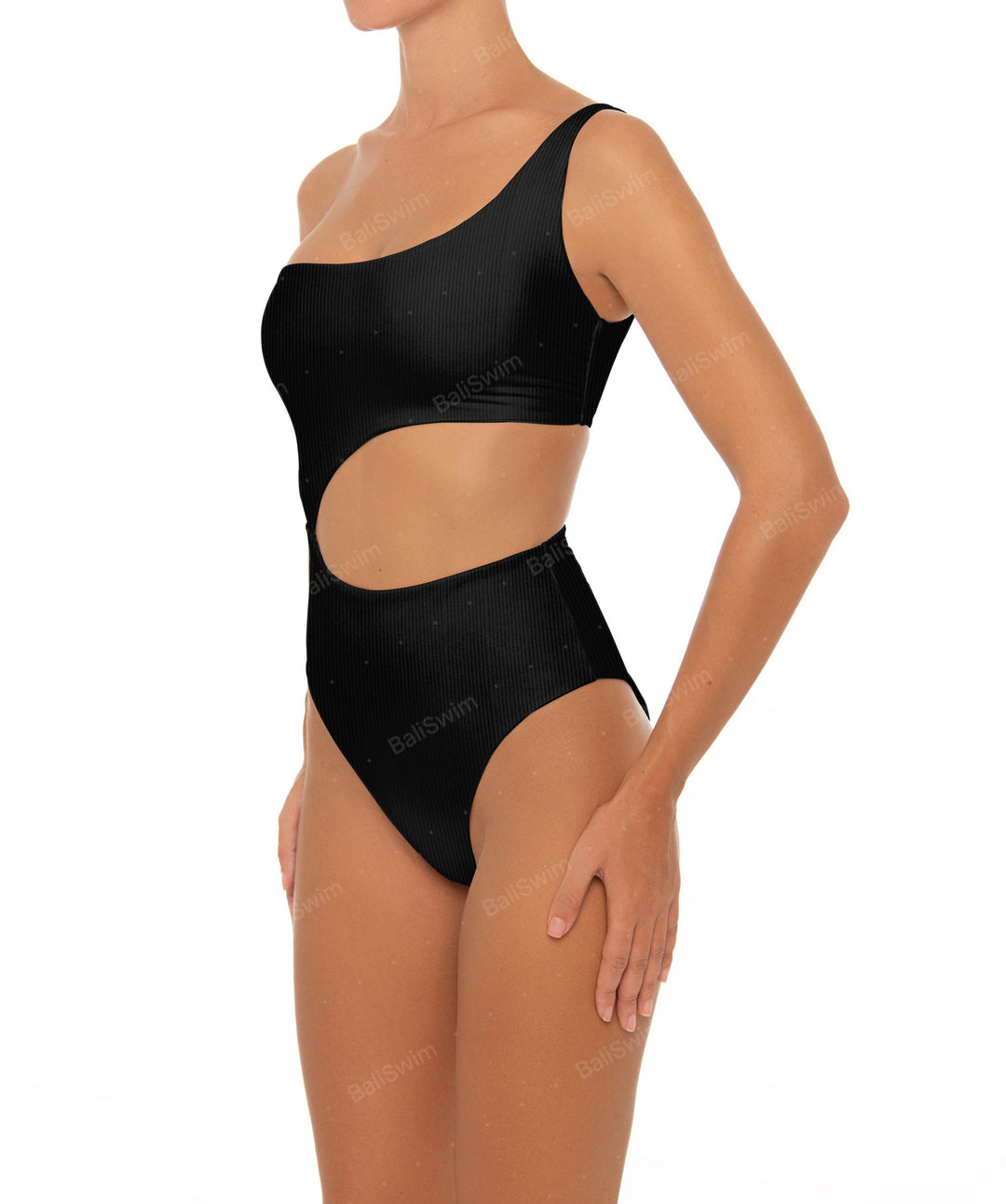 BSWS-S34 One Shoulder Swimsuit