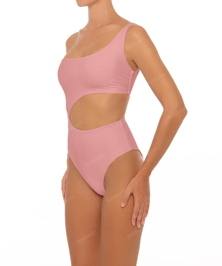 BSWS-S34 One Shoulder Swimsuit