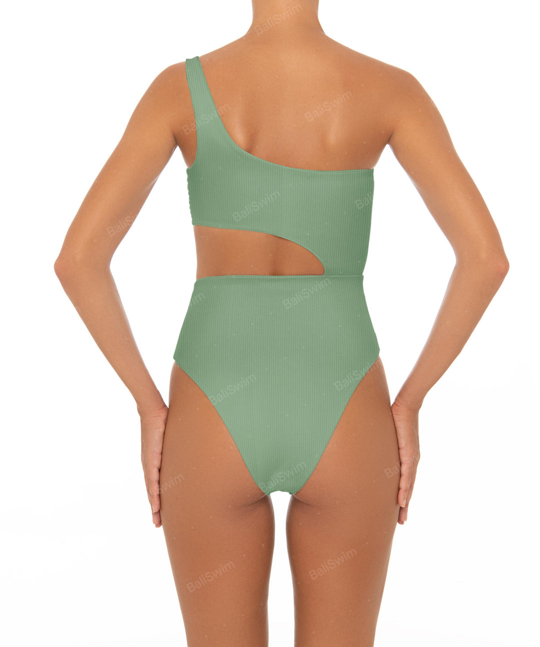 BSWS-S34 One Shoulder Swimsuit