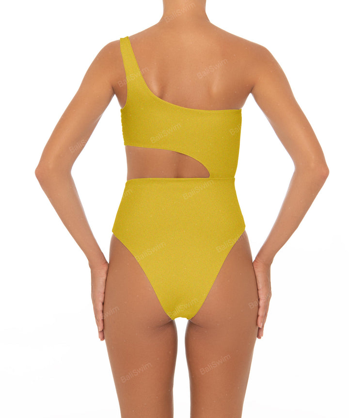 BSWS-S34 Asymmetrical Side Cutout One Piece