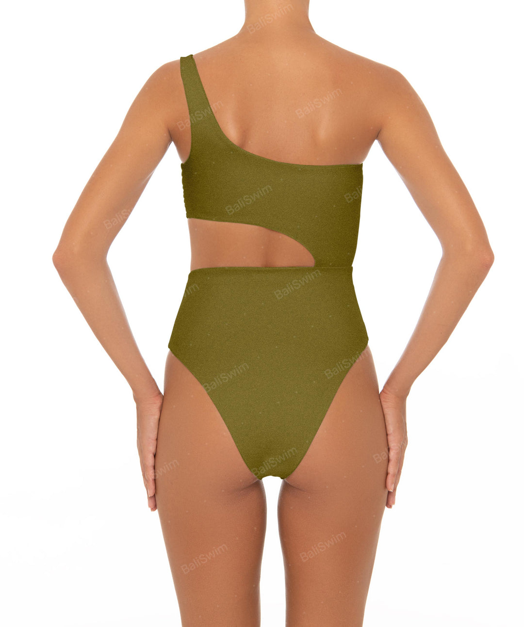 BSWS-S34 Asymmetrical Side Cutout One Piece