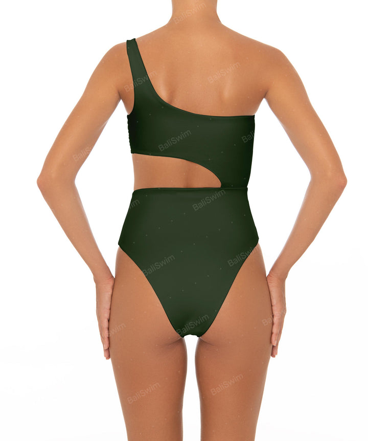 BSWS-S34 One Shoulder Swimsuit