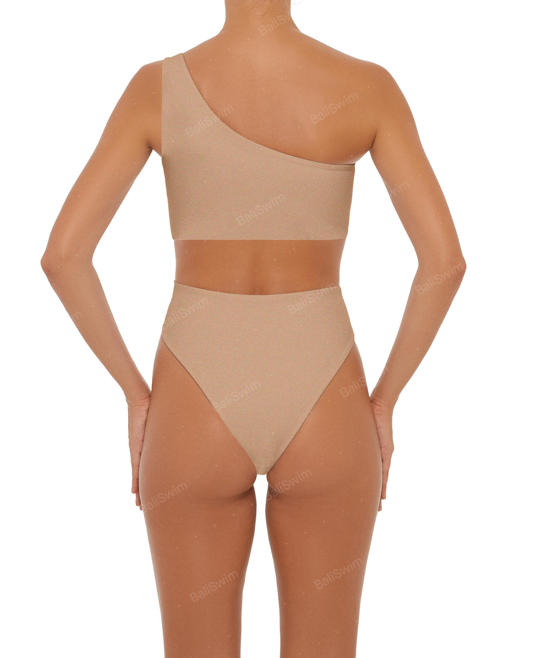 BSWS-S37 Asymmetrical Wrap One Piece