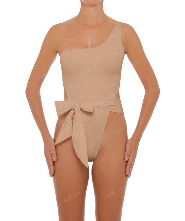 BSWS-S37 Asymmetrical Wrap One Piece