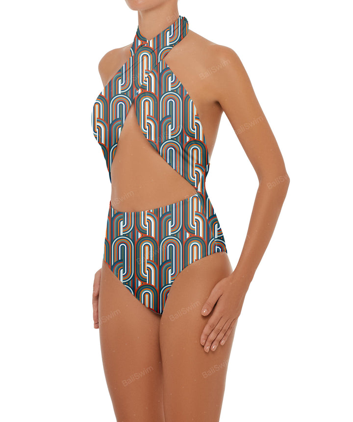 BSWS-S43 Halter One Piece