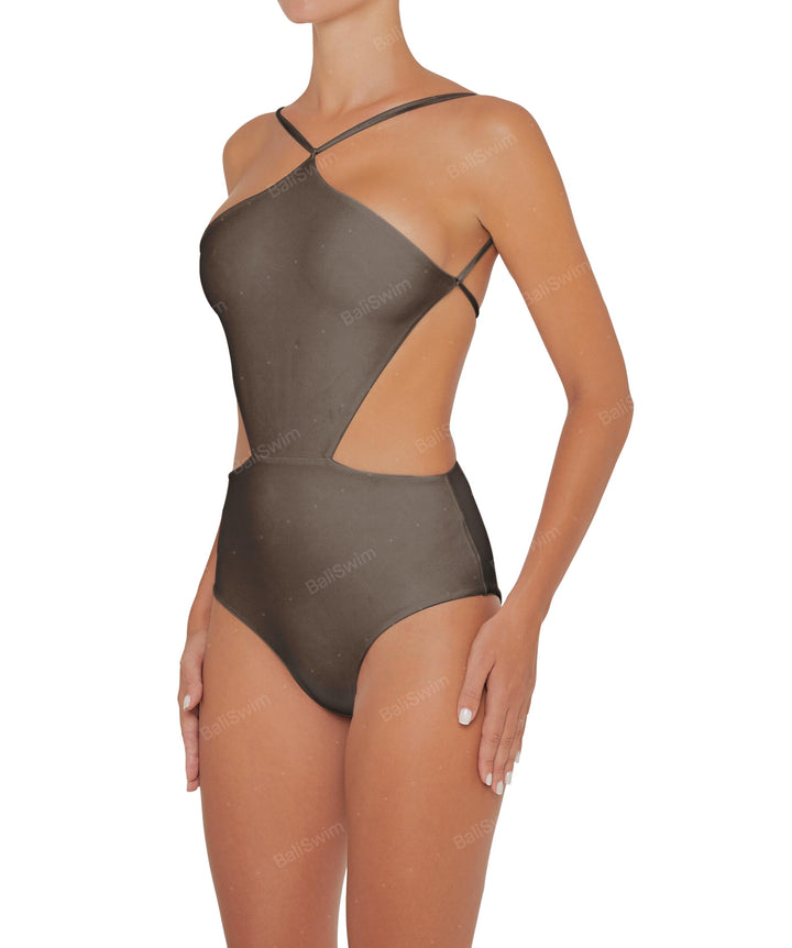 BSWS-S45 Peek a Boo Halter One Piece