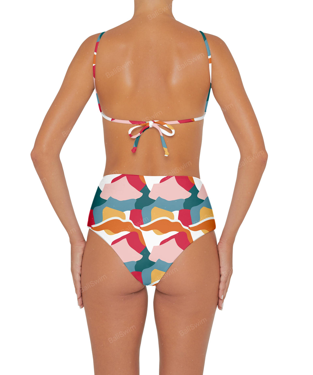 BSWS-S45 Peek a Boo Halter One Piece