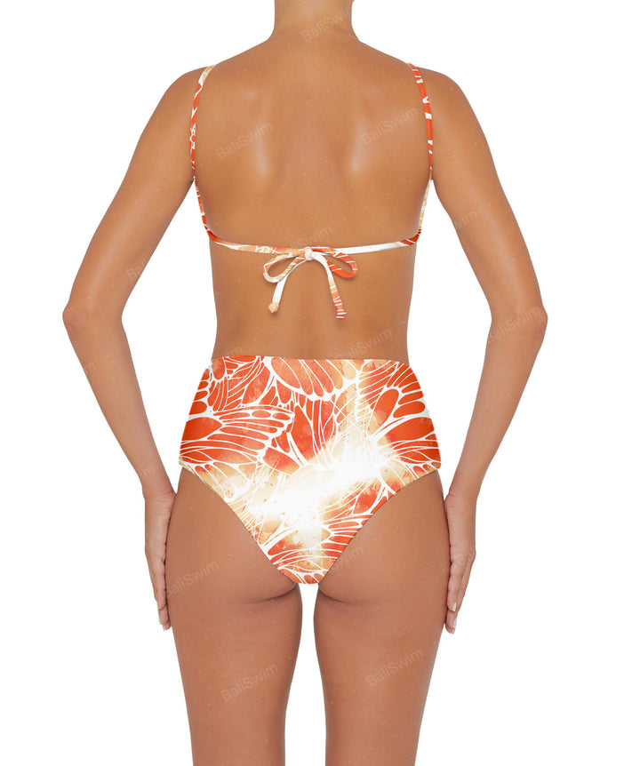 BSWS-S45 Peek a Boo Halter One Piece