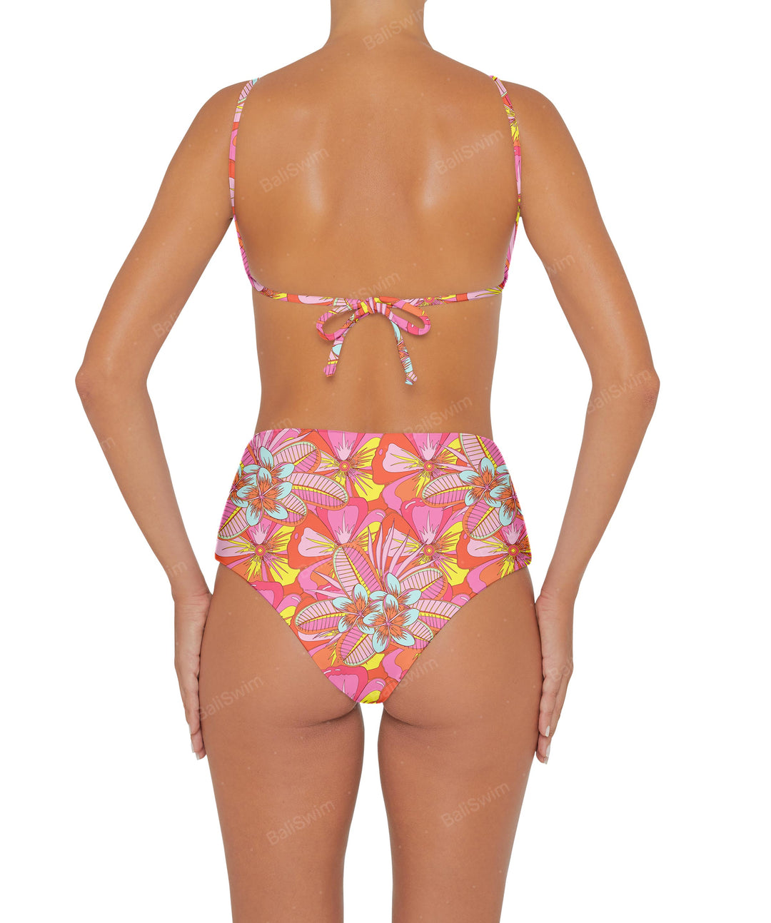BSWS-S45 Peek a Boo Halter One Piece