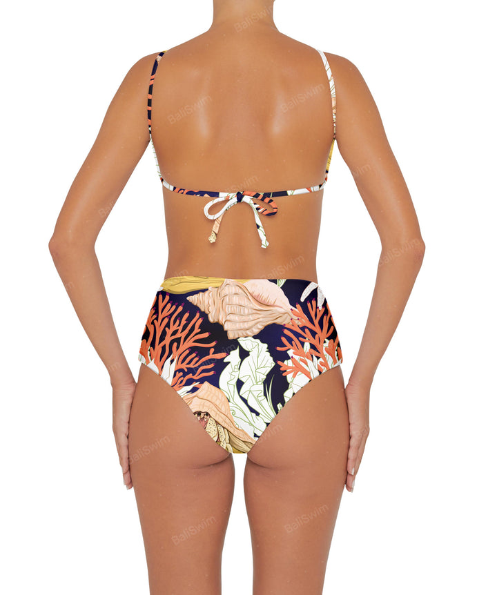 BSWS-S45 Peek a Boo Halter One Piece