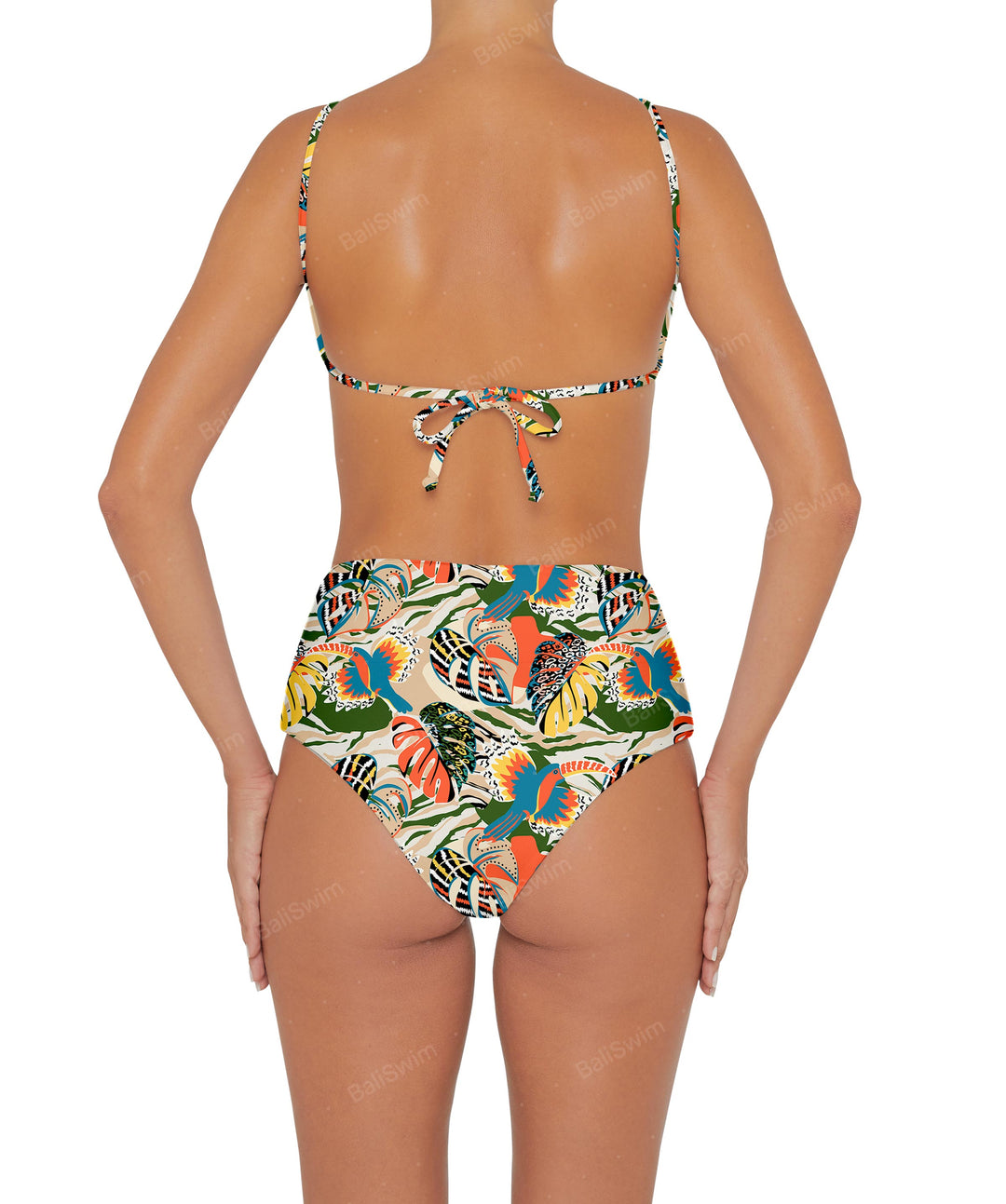 BSWS-S45 Peek a Boo Halter One Piece