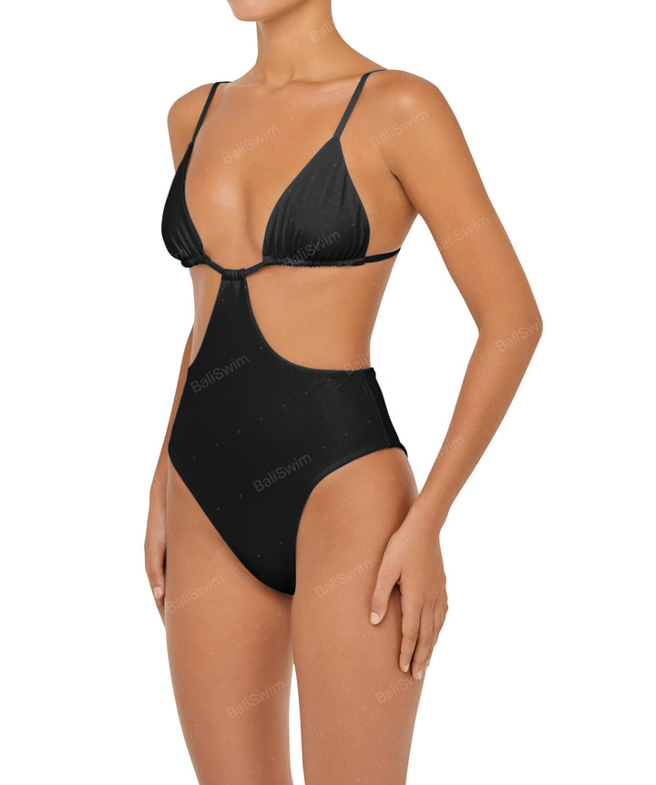 BSWS-S50 Cut Out Triangle Monokini