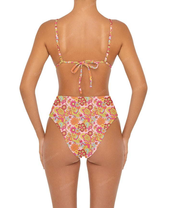 BSWS-S50 Cut Out Triangle Monokini
