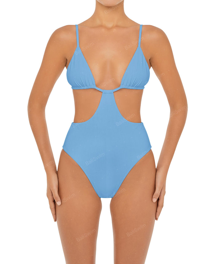 BSWS-S50 Cut Out Triangle Monokini