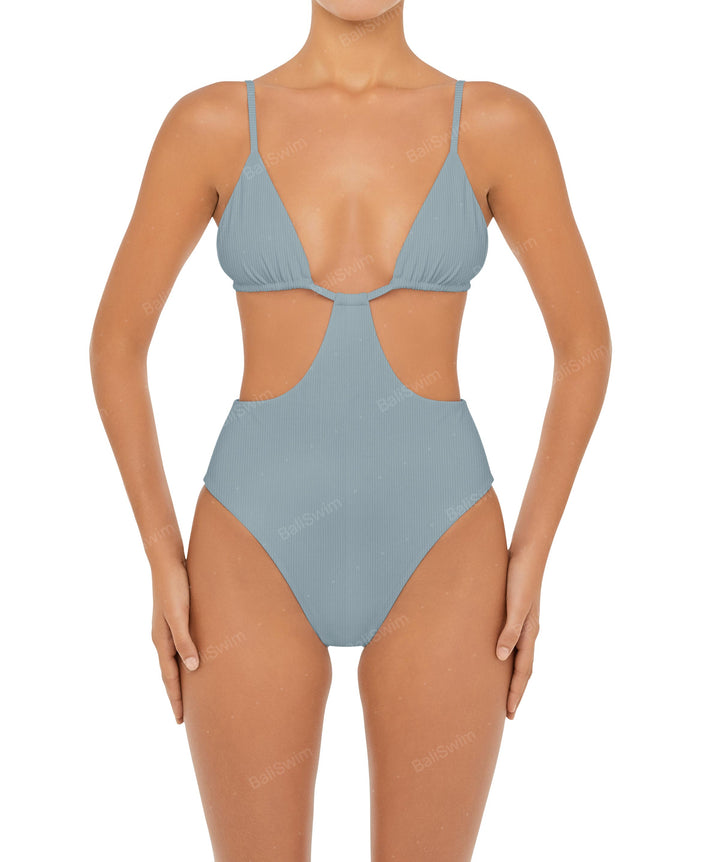 BSWS-S50 Cut Out Triangle Monokini