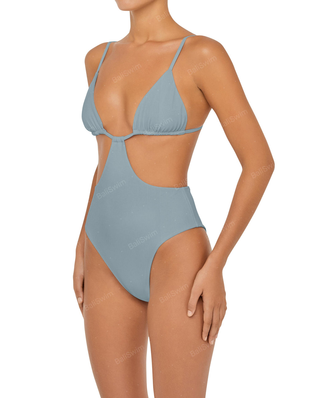 BSWS-S50 Cut Out Triangle Monokini