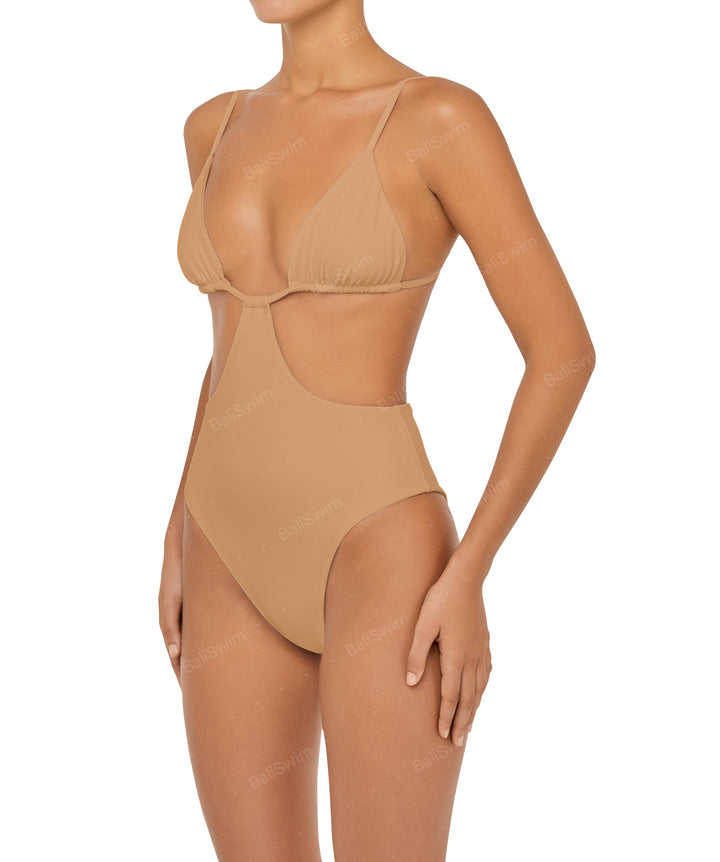 BSWS-S50 Cut Out Triangle Monokini