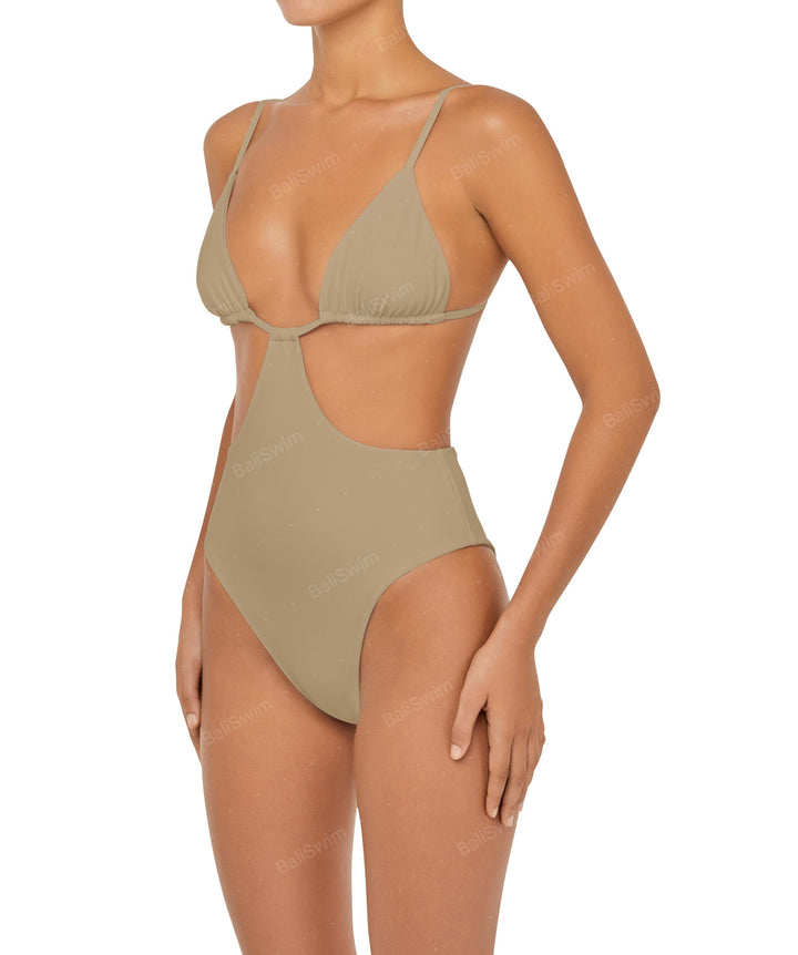 BSWS-S50 Cut Out Triangle Monokini