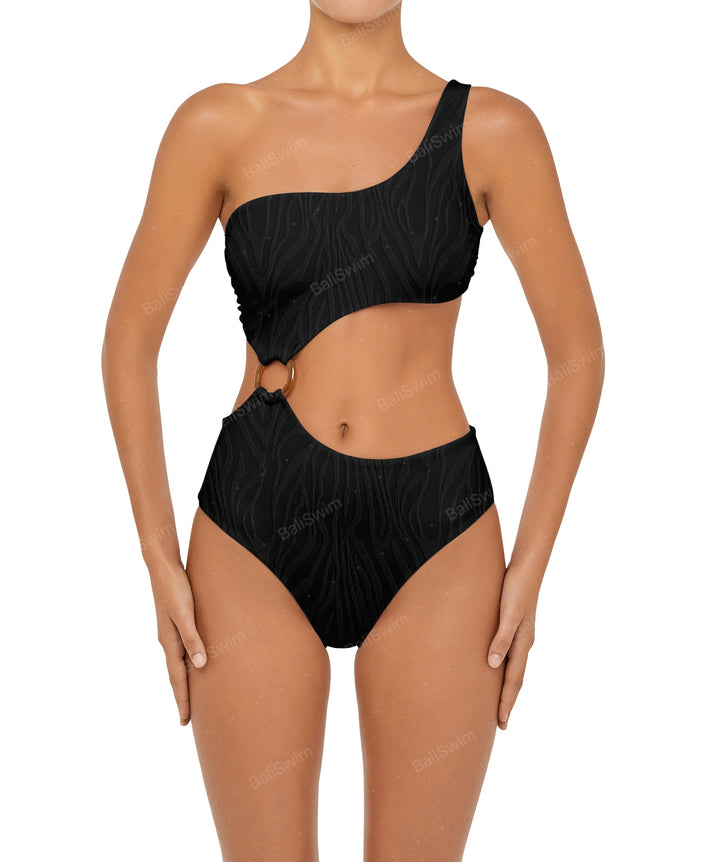 BSWS-S51 Assymetric Cut Out O-Ring Monokini