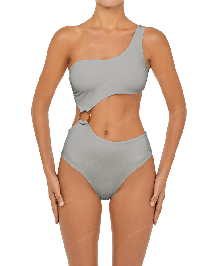 BSWS-S51 Assymetric Cut Out O-Ring Monokini