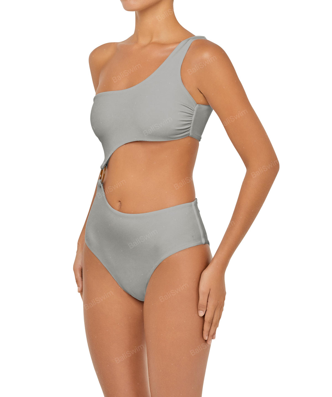 BSWS-S51 Assymetric Cut Out O-Ring Monokini