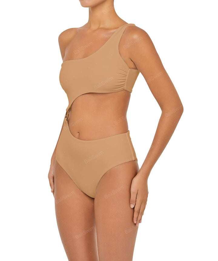 BSWS-S51 Assymetric Cut Out O-Ring Monokini