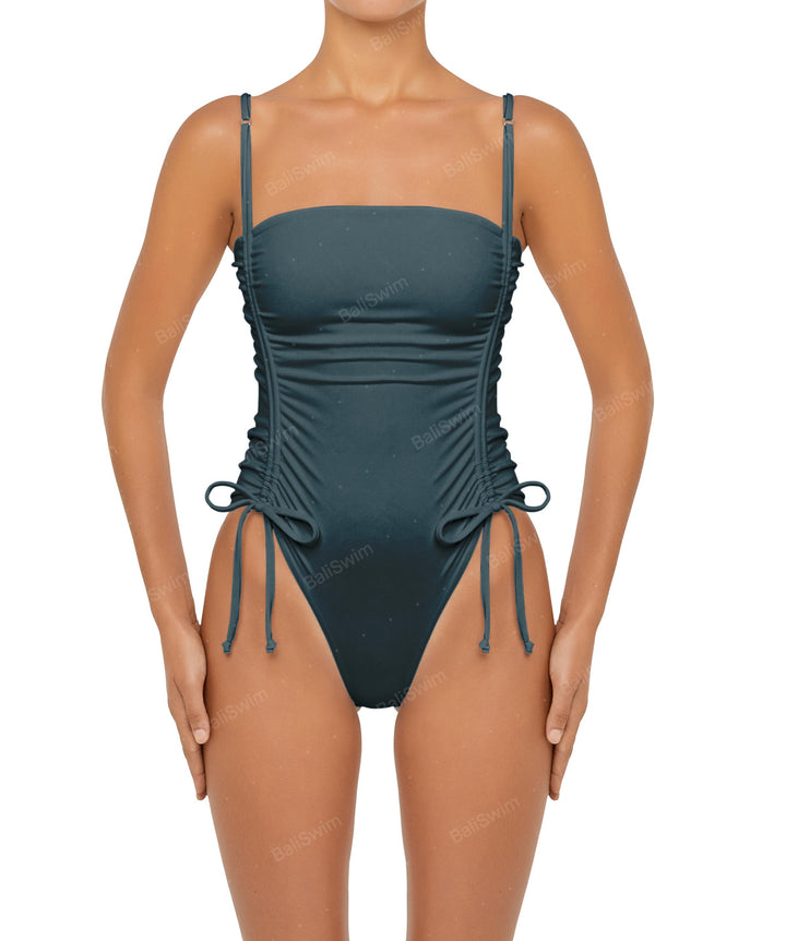 BSWS-S52 Princess Line Ruched One Piece
