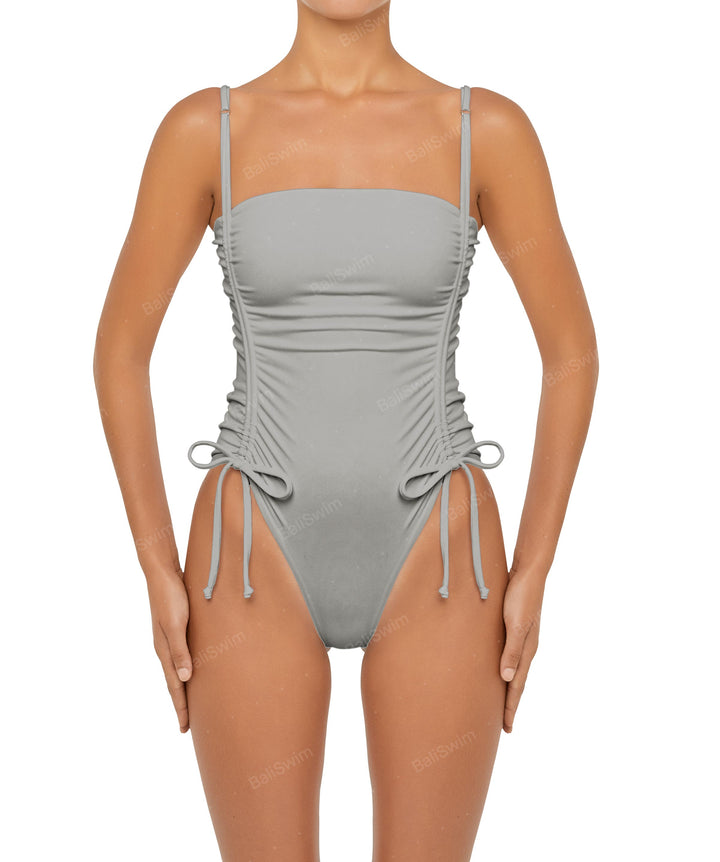 BSWS-S52 Princess Line Ruched One Piece